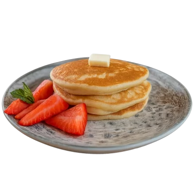 pancake-sciroppo-acero-fragole
